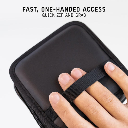 WANDRD Lens Filter Case - Store 4 Filters in Your Camera Backpack or Camera Case, Protect Photography Accessories from Scratches, Dust & Impact (Dallol Yellow)