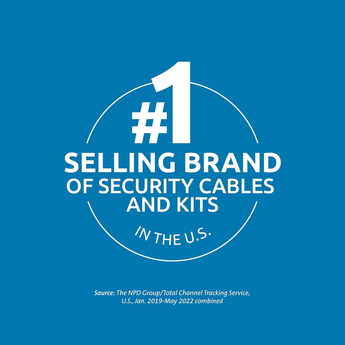 Kensington Universal 3-in-1 Keyed Laptop Locking Cable, Computer Security Keyed Lock, T-bar, Nano, Wedged-shaped (K62318WW)