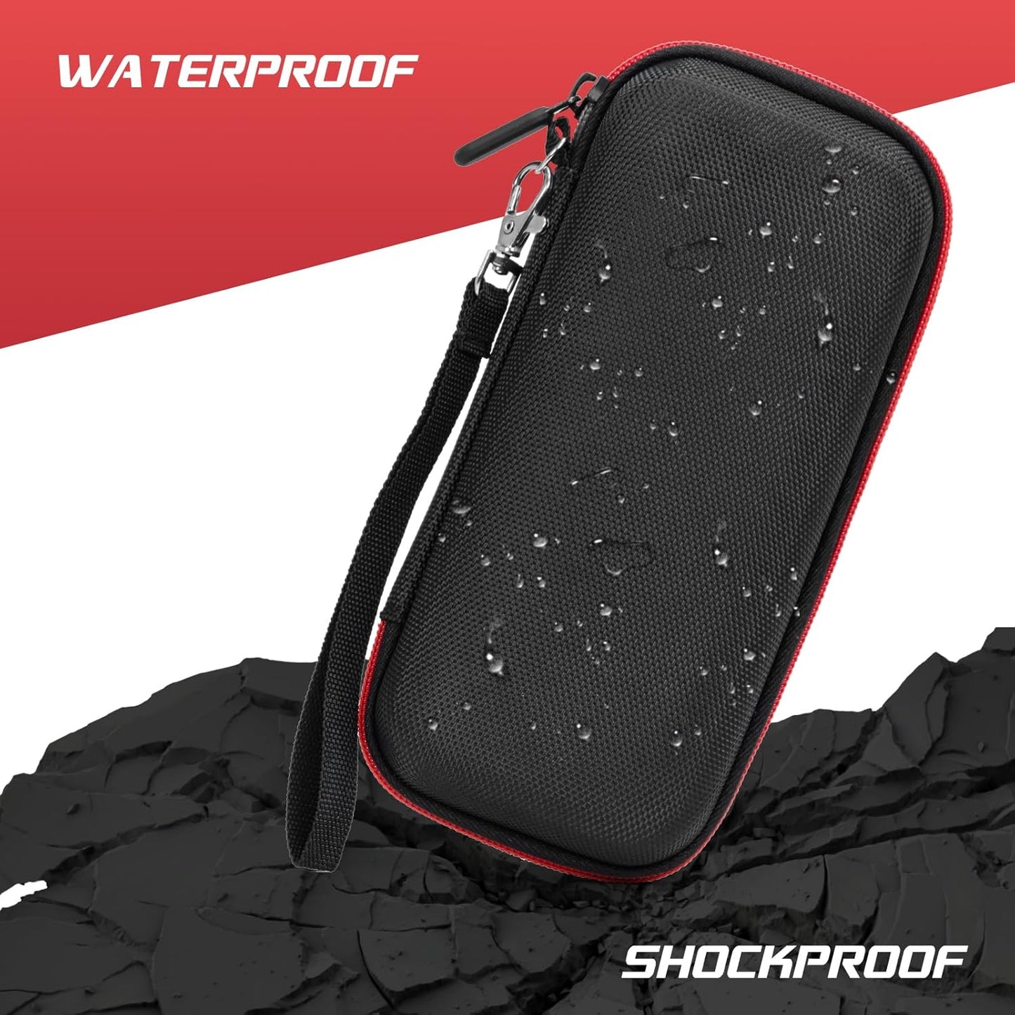 Travel Case Compatible with Anker/for POIYTL/for IAPOS/for SABANI/for OHOVIV/for RGVOTA/for Pxwaxpy Portable Charger Power Bank, Storage Holder for Fast Charging Battery Pack (Case Only)