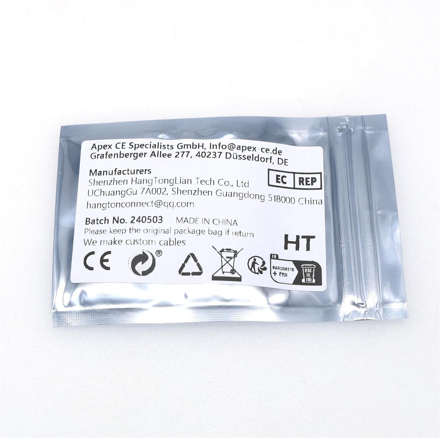 2pack 2.5mm Female Jack Connector Cable Extension Adapter for SLR Camera Remote Shutter Release Trigger, 3-Pole