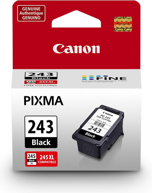 Canon PG-243 and PG-245 Compatible Ink Cartridges Bundle for Select Printers