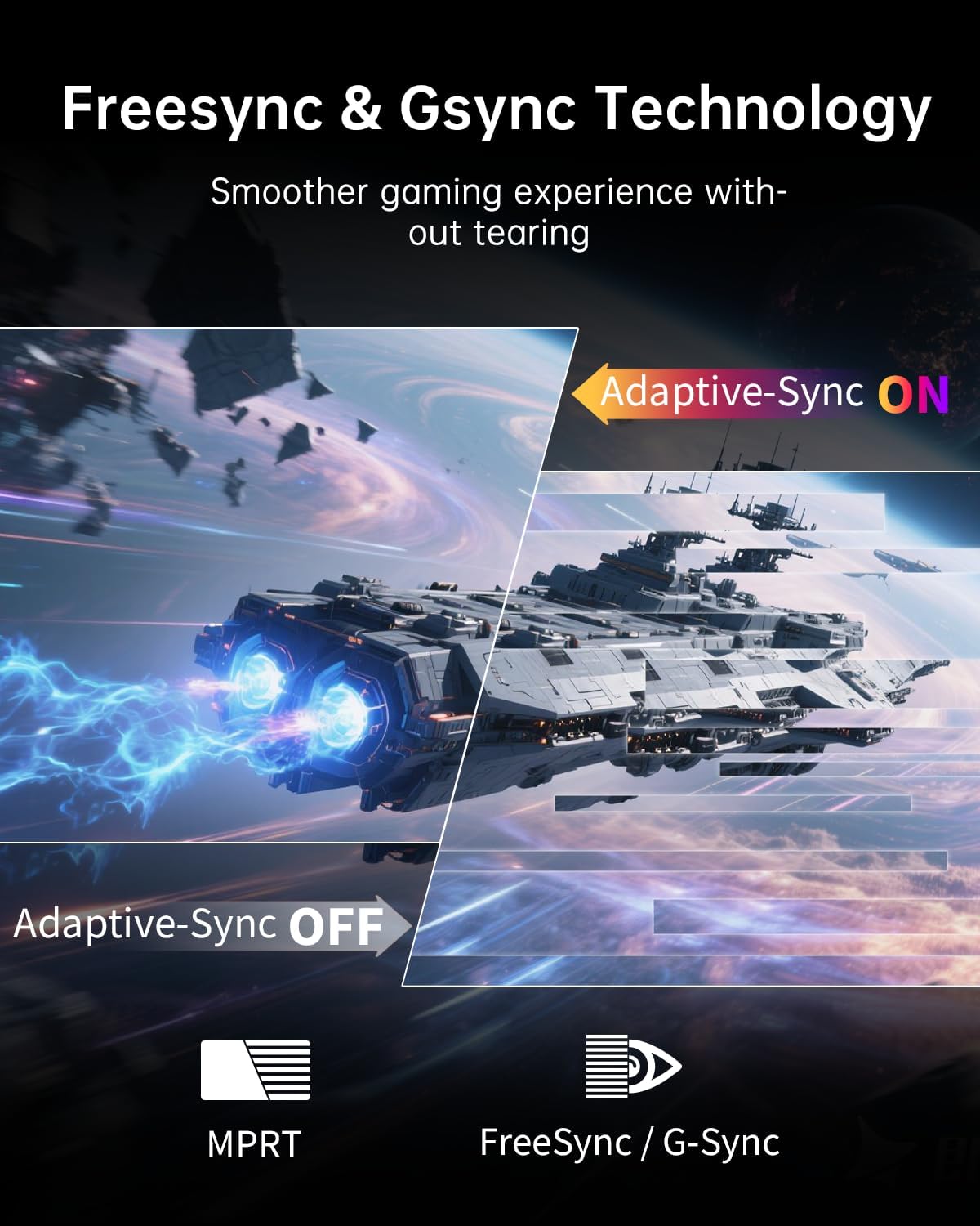 KTC 27 Inch Dual Mode Mini LED Monitor - 4K UHD at 160Hz & 1080P FHD 320Hz Gaming Monitor, 65W Type-C Port, HDR1400 Fast IPS Panel, Adaptive-Sync, HDMI 2.1 & DP 1.4, Height Adjustment, VESA Wall Mount