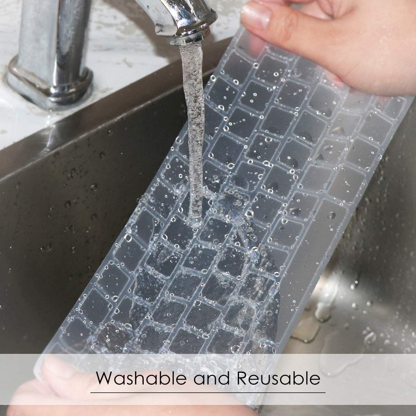 Allinside Transparent Cover for Apple Magic Keyboard (MLA22LL/A) with US Layout