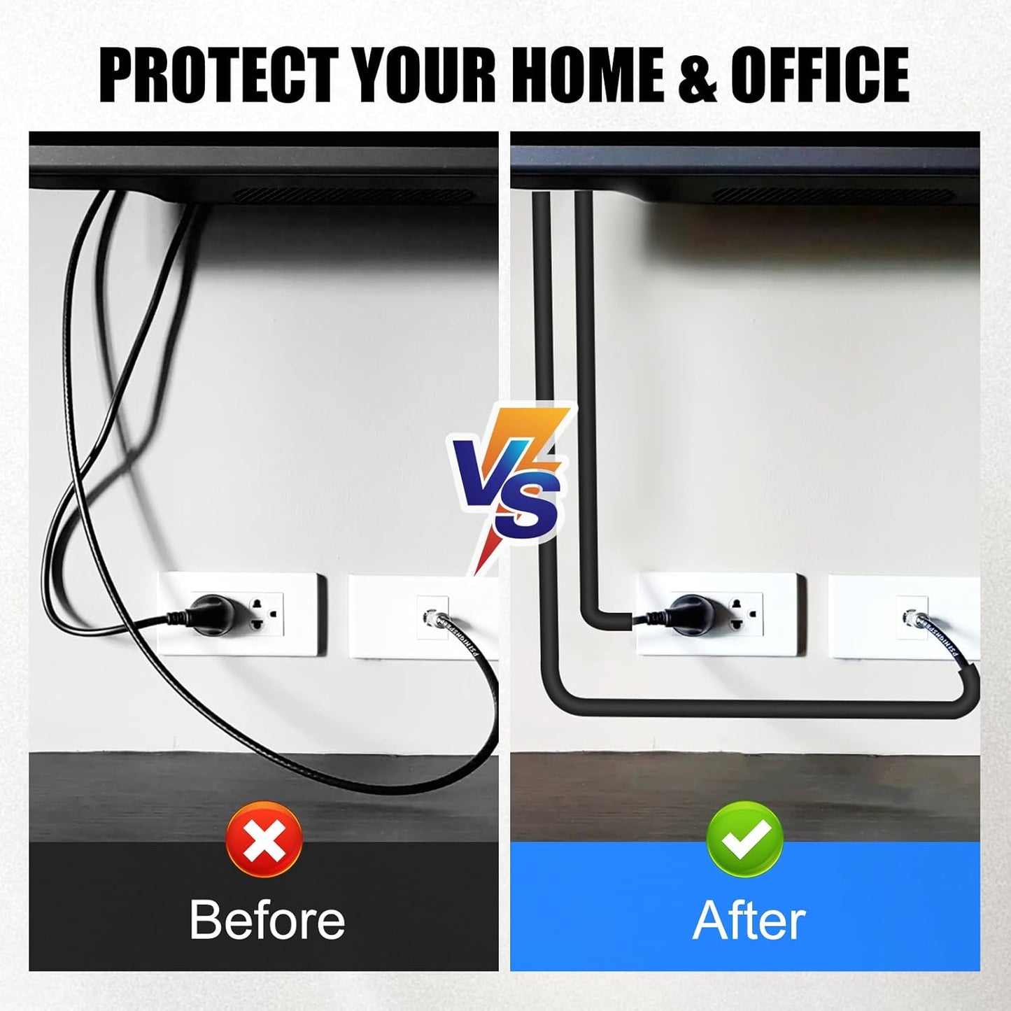 Self-Adhesive Cable Hider,Flexible Wire Cover Cable Raceway for Wires, Wall Mount TV, Home Audio, Network,Power and Phone Line Managemen (Black, 236inch)