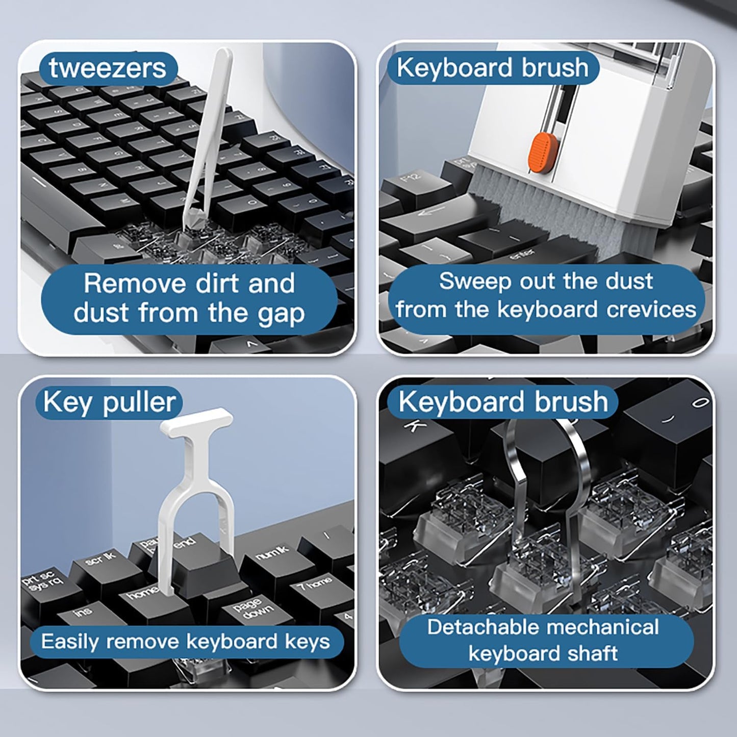 22 in 1 Precision Cleaning Kit – Professional Electronic Cleaning kit Cleaning Tools for Phone, airPods Headset, Keyboards, Cameras, Laptop & More