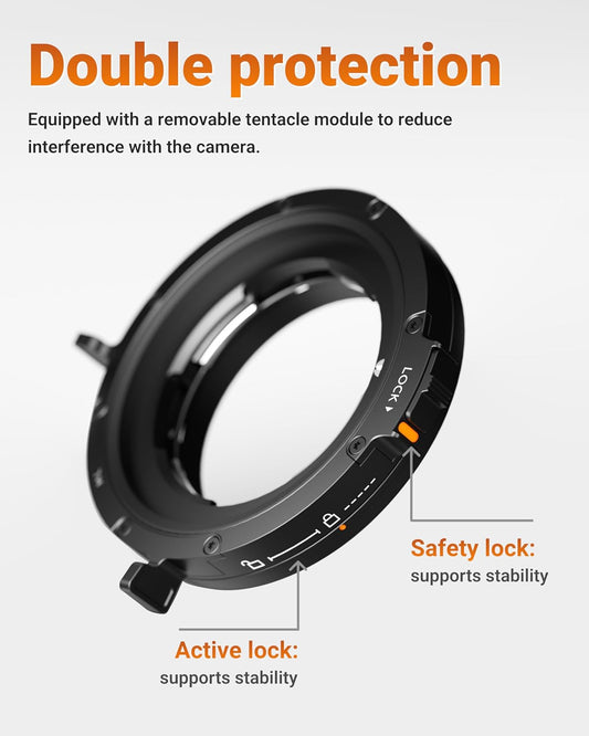 Thypoch M-E Lens Mount Adapter Auto-Lock,Compatible with Leica M Lens to Sony E Mirrorless Camera A7 A7C a7r a7s A7I A9 A9I A1 A1I FX3 FX6 FX9 FX2 A6600 a6500 a6400 a6300 ZV-E10 ZV-E10 II FX30