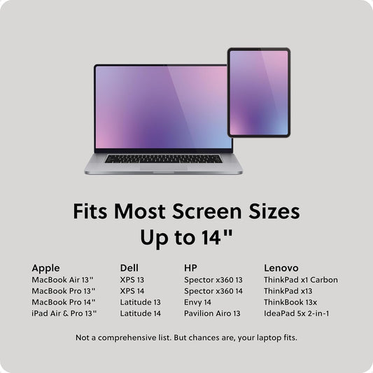 U Brands Nylon Puffer Zipping Medium Laptop Sleeve, 9.75" x 13", Computer Accessories, Laptop Bag for MacBook Pro, MacBook Air, Chromebook, HP Computer, Petal Pink