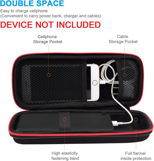 Hard Travel Case Fit for RAVPower 26800/20100/20000mAh, Anker Power Core 26800mAh/PowerCore +26800mAh, Dulla M50000 Power Bank 12000mAh, ROMOSS 30000mAh, Lab599 Tx500 Radio by SKYNEW (Large Black)