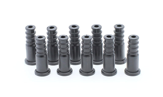 THE CIMPLE CO Coaxial Cable Weather Boot - RG6 Connectors RG59 Ends Coaxial Boots - Weatherproof (Black) - Pack of 100