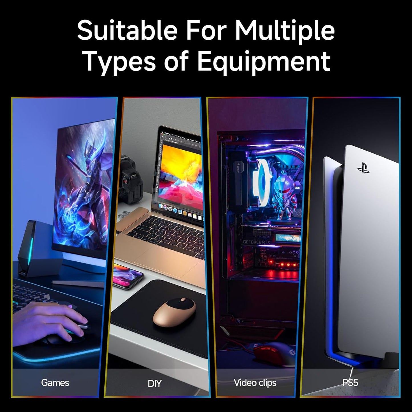 S790R 4TB NVMe M.2 SSD PCIe 4.0 x4, Internal Solid State Drive with RGB Heatsink, Up to 7350MB/s, 3D NAND TLC, PS5 Compatible, Ideal for Gaming, Creators & Professionals