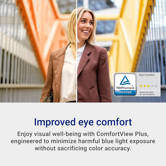 Dell 27 SE2725H Monitor - 27-Inch Full HD (1920x1080), VA Panel, Tilt Functionality, Certified by TÜV Rheinland for 3-Star Eye Comfort - Black