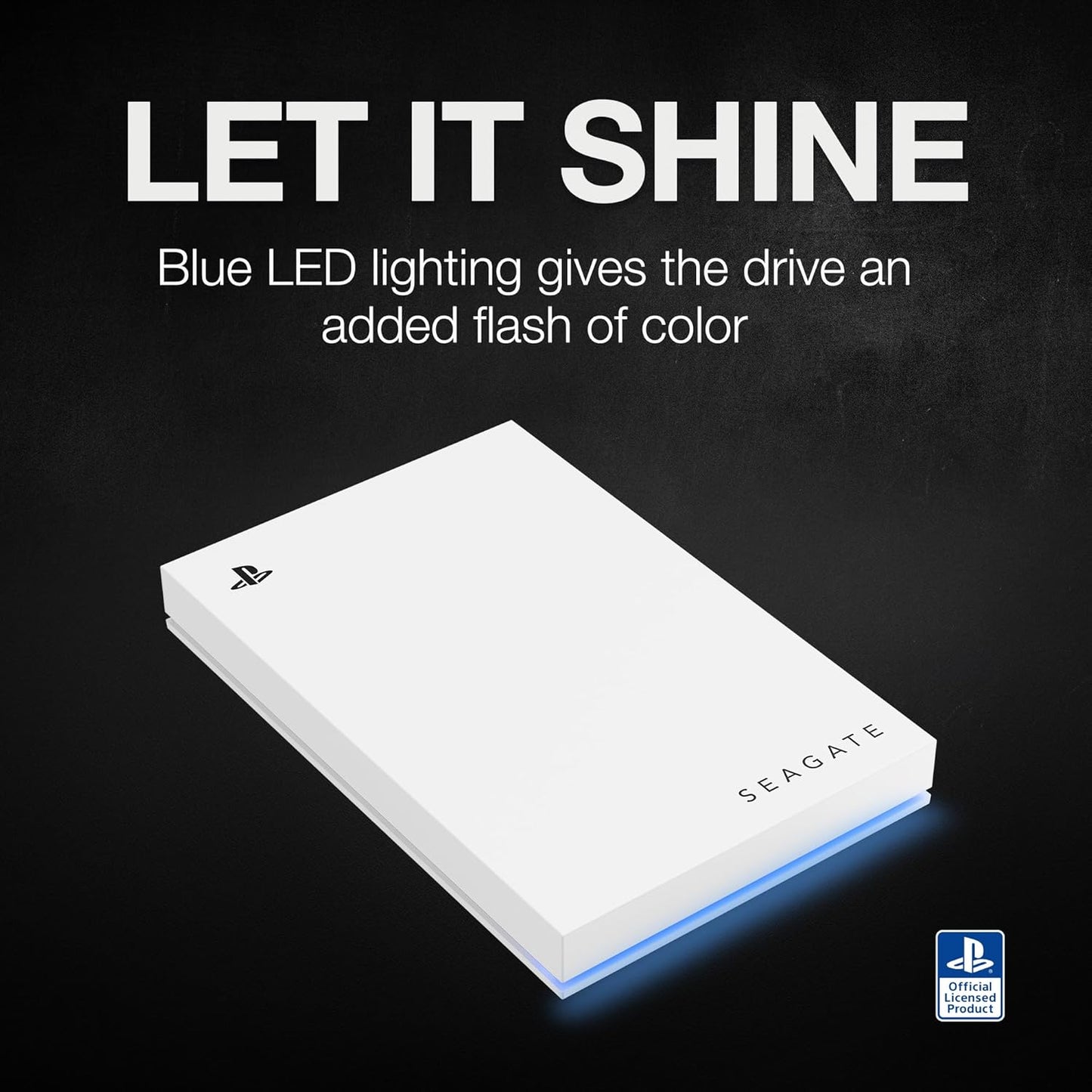 Seagate Game Drive for PlayStation® Consoles 2 TB External Hard Drive - USB 3.2 Gen 1, Officially-Licensed (STLV2000101)