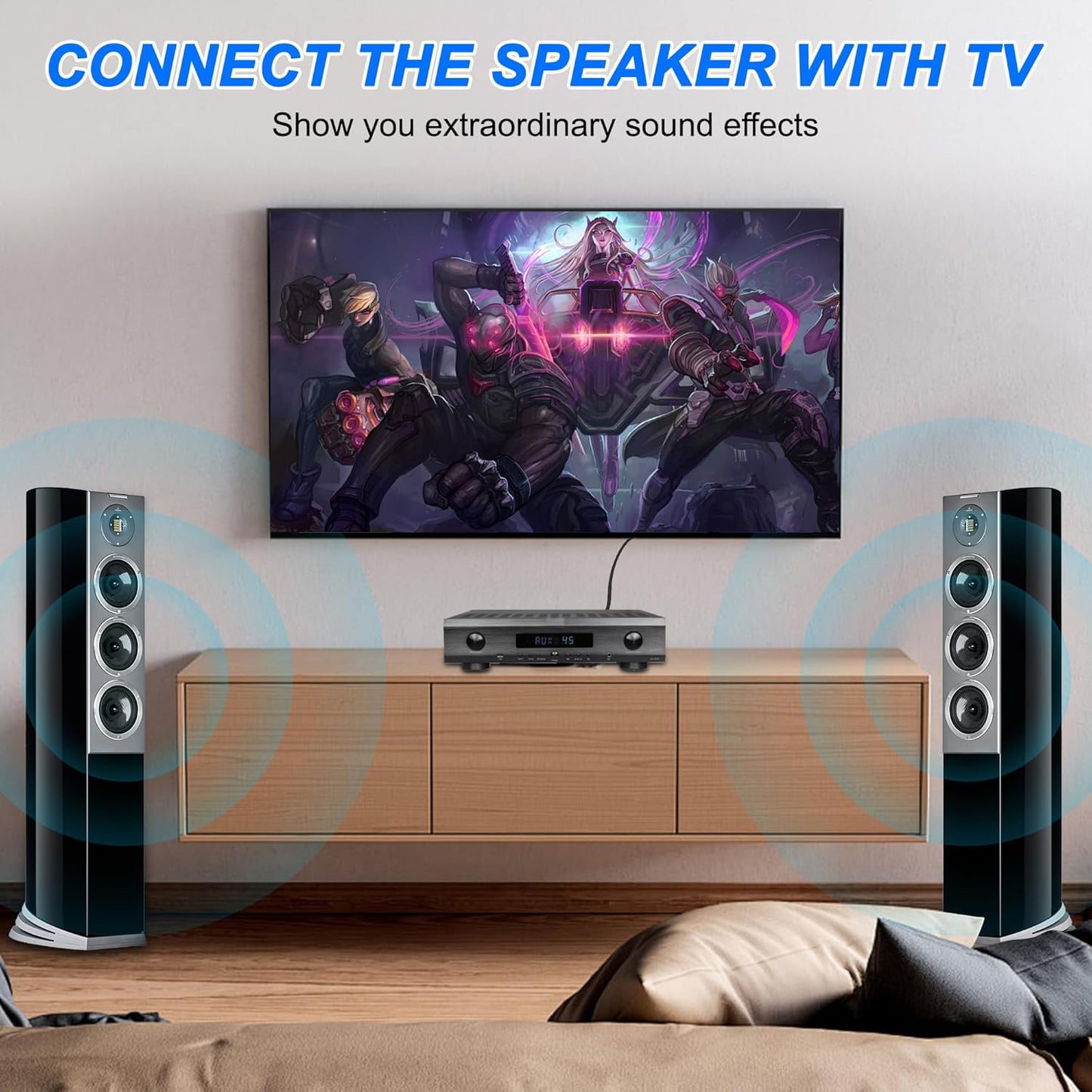 MEIRIYFA Digital Optical Audio Cable, Fiber Optical Toslink Audio Cable Male to Male Cord Nylon Braided Gold-Plated for Home Theater, Sound Bar, TV, Stereo System (1.5M)