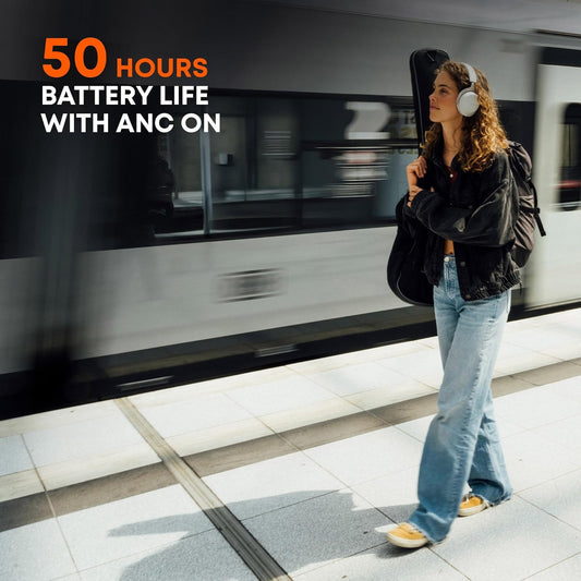 beyerdynamic AVENTHO 300 Wireless Over-Ear Headphones with ANC, Dolby Atmos and Head Tracking (Nordic Grey)