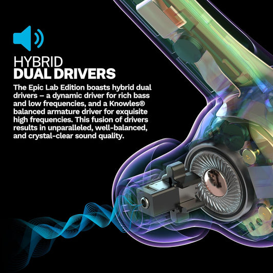 JLab Epic Air Sport ANC 3 True Wireless Bluetooth Earbuds for Active Workout, Hybrid Dual Drivers for Premium Sound, Hi-Res Audio, Spatial Audio, AAC, Sweatproof, 12+ Hours Playtime, Google Fast Pair