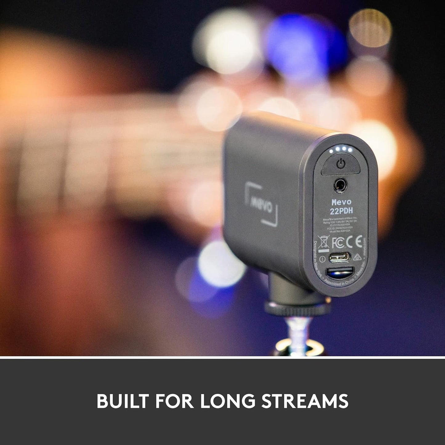 Logitech for Creators Mevo Start 3-Pack Wireless Live Streaming Cameras, for Multi-Camera HD Video,App Control and Stream via Smartphone or Wi-Fi
