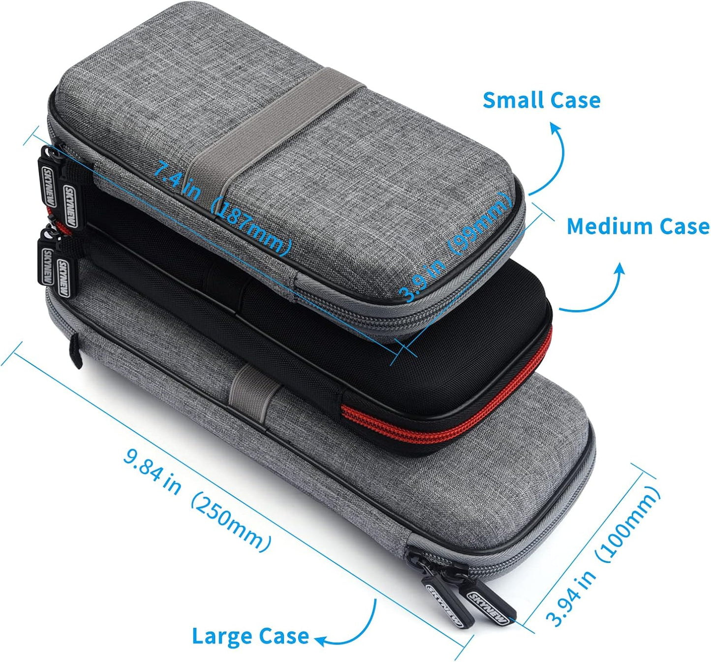 Power Bank Case for INIU 20000mAh Power Bank, Portable Charger Case for Durecopow 20000mAh Solar Power Bank and iMuto 30000mAh Power Bank with Carabiner