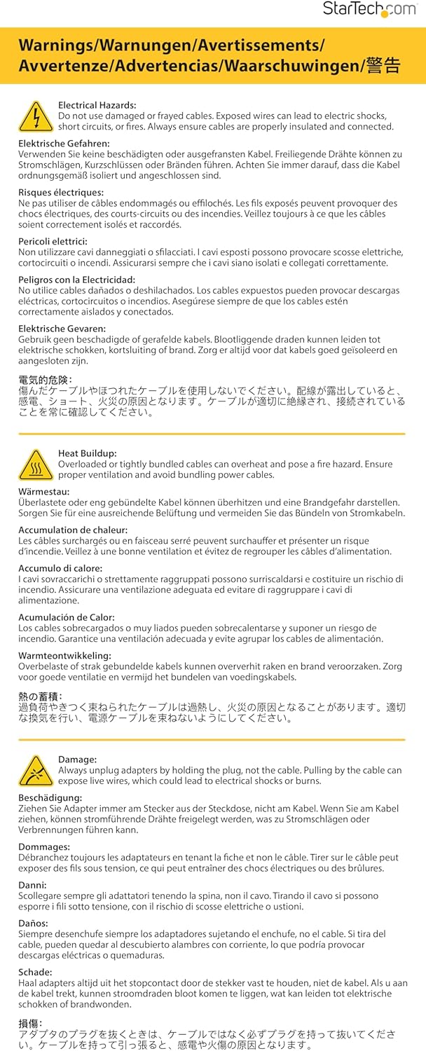 StarTech.com 15 ft DisplayPort to VGA Adapter Cable - DP to VGA Video Converter - Active DisplayPort to VGA Cable for PC 1920x1200 - Black