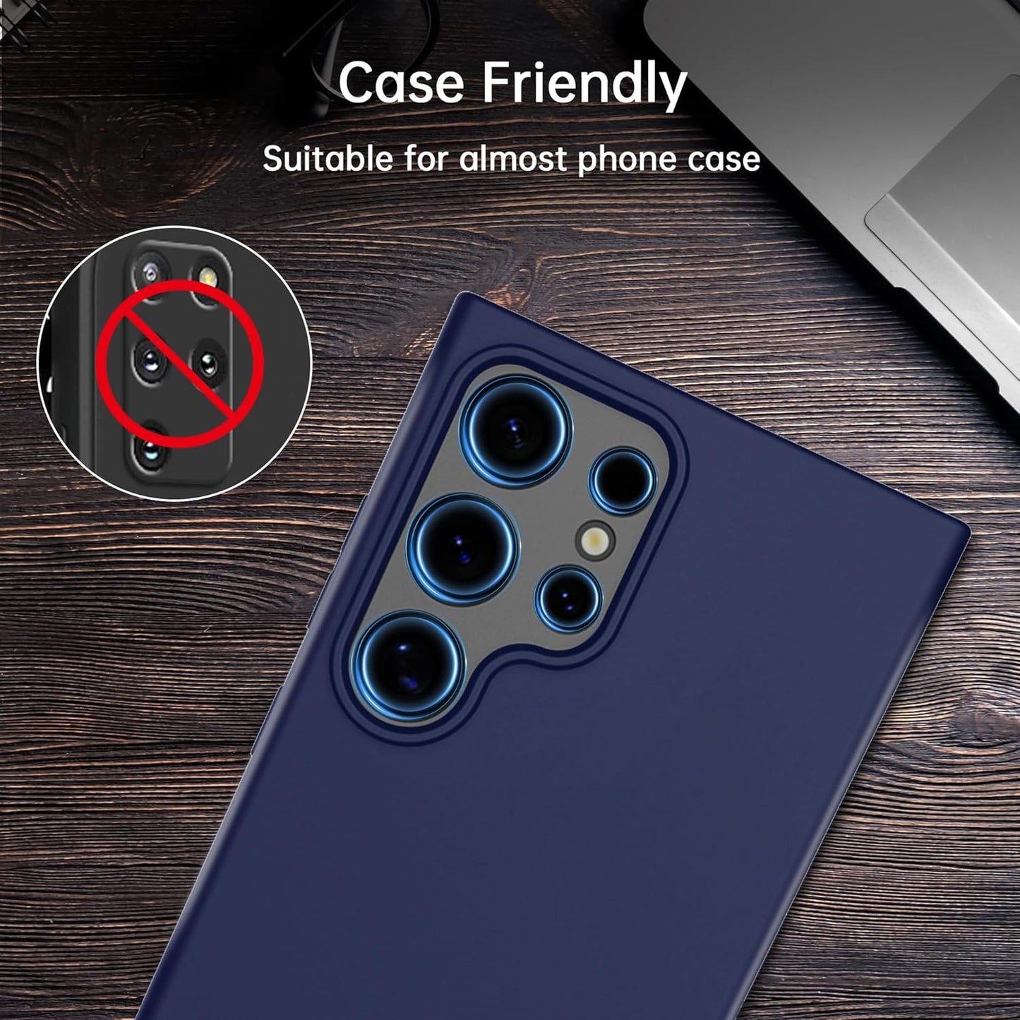 For Samsung Galaxy S24 Ultra Camera Lens Protector, Individual Lens Protector, Ultra HD 9H Tempered Glass Screen Protective Cover, Anti-scratch, Military Grade Drop Protection 2 Set. (Clear, S24 Ultra)