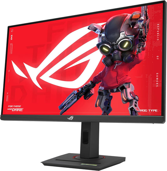 ASUS ROG Strix 27” 4K HDR400 USB-C Gaming Monitor(XG27UCS)–UHD (3840 x 2160), 160Hz, 1ms, Fast IPS,130% sRGB,Extreme Low Motion Blur Sync, G-Sync Compatible, DisplayWidget, Tripod socket, 3yr warranty