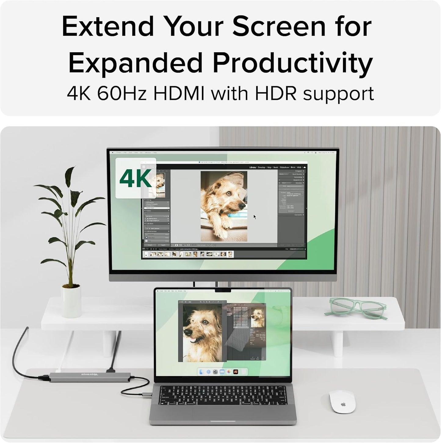 Plugable USB C Hub Multiport Adapter: 9-in-1 with 140W PD Charging, 4K 60Hz HDMI, 10Gbps Data Transfer, Gigabit Ethernet, SD, for USBC, USB4, Thunderbolt MacBook, Windows, Chromebook (USBC-9IN1E)