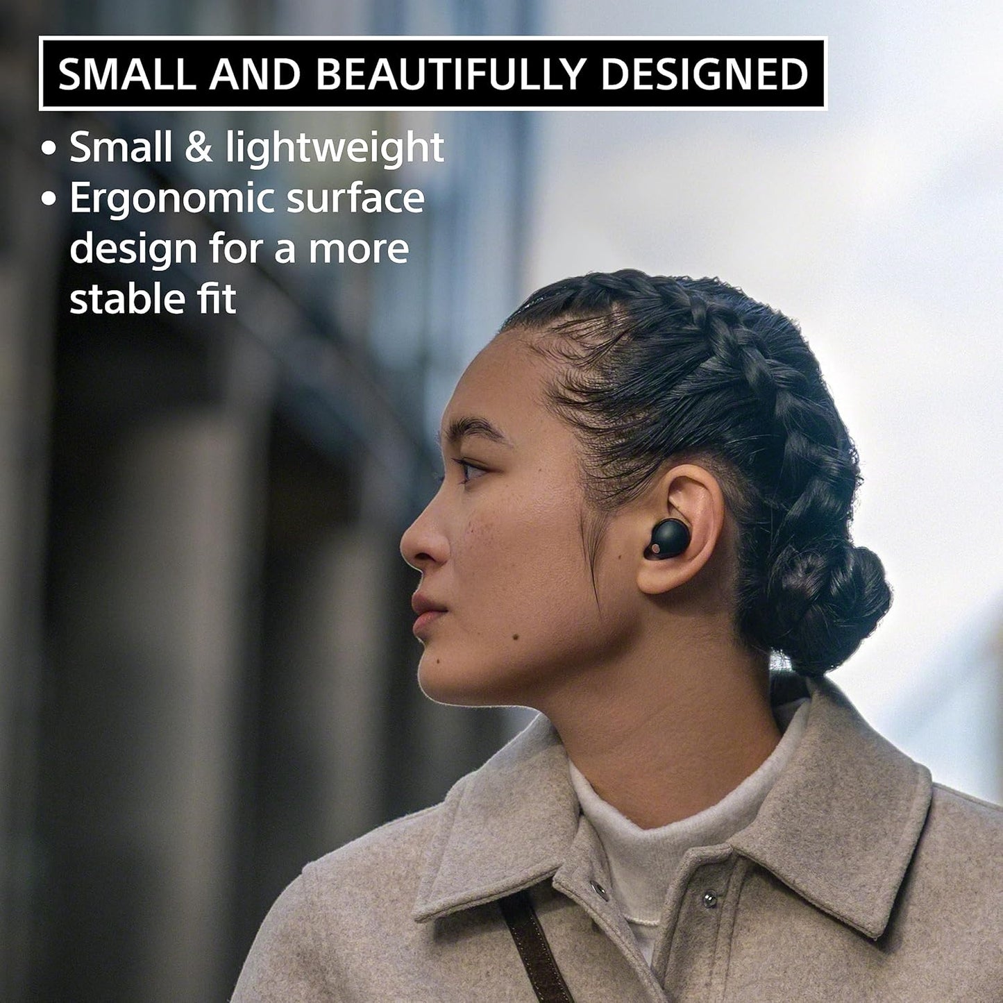 Sony WF-1000XM5 The Best Truly Wireless Bluetooth Noise Canceling Earbuds & in-Ear Headphones with Alexa Built-in, Black