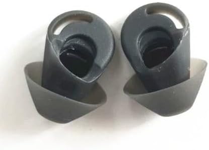 3pair Voyager 6200 UC Eartips Replacement,in-Ear Gels Kit for Plantronics Backbeat Go 410 Headphone SML-Black