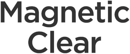 Miracase Glass Series for iPhone 15 Case [Compatible with MagSafe] Full-Body Magnetic Case with Built-in 9H Tempered Glass Anti-Fingerprint Screen Protector + Camera Lens Protector, Clear