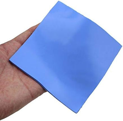 Thermal Pad, 100x100x0.5mm Highly Efficient 6.0 W/mK, Insulated Heat Resistant Silicone Pad for IC SSD CPU GPU Heat Sink LED Cooling
