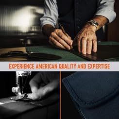 Turtleback Belt Clip for iPhone 16 Pro Max, 15 Pro Max, 14 Pro Max -Medium- Fits w/Shockproof Commuter Style Cases, Premium Black Nylon, Horizontal Belt Holder Magnetic Closure HD Rotating Clip