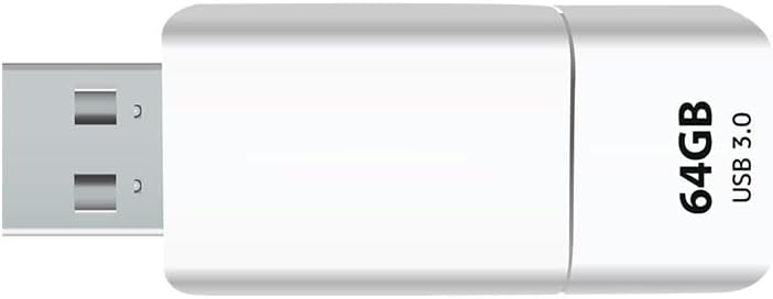 GIGASTONE 64GB Flash Drive, Z60NB USB 3.2 Gen 1, Ultra Fast, Retractable Capless Slider Design, Data Storage, Backup for PC/Mac/TV/Car Audio, USB 2.0/3.0/3.1 Compatible (Random Color)
