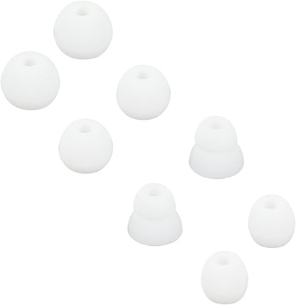 Earbud Tips Ear Tips Replacement Earbud Tips Earbud Replacement Tips Headphone Earbud Tips Earbud Tip Eartips Earbud Covers Compatible With Powerbeats Pro Beats Wireless Earphone 4 Pairs (White)