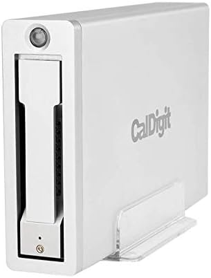 CalDigit AV Pro 2 Storage Hub USB C External Hard Drive - Charge up to 30W, Compatible with USB-C and Thunderbolt Type-C Computers (0TB Enclosure Kit)