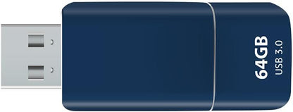 GIGASTONE 64GB Flash Drive, Z60NB USB 3.2 Gen 1, Ultra Fast, Retractable Capless Slider Design, Data Storage, Backup for PC/Mac/TV/Car Audio, USB 2.0/3.0/3.1 Compatible (Random Color)