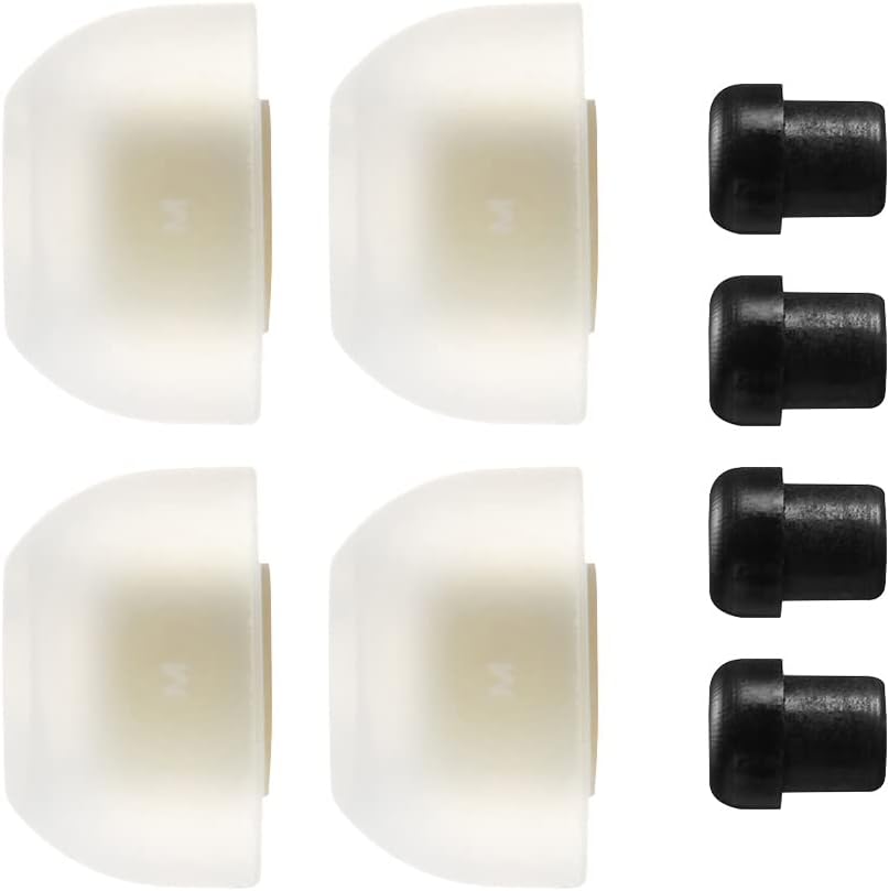 AZLA SednaEarfit MAX Standard (M) - Earbud Tips for Wireless Headphones - Noise Canceling Earbuds Replacement Tips - Eartips Compatible with Sony, Samsung, Beats, JLab, Sennheiser, Shure