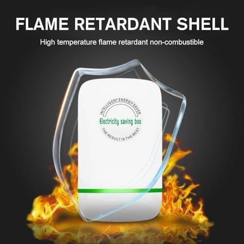 Elon-musk's Electricity Saving Box Stop Watt Stopwatt Energy Saving Device Save Energy Saving Device Energy Saving Power Strip for Home Office US Plug 90v-250v 30kw Rated Green (5PCS White)