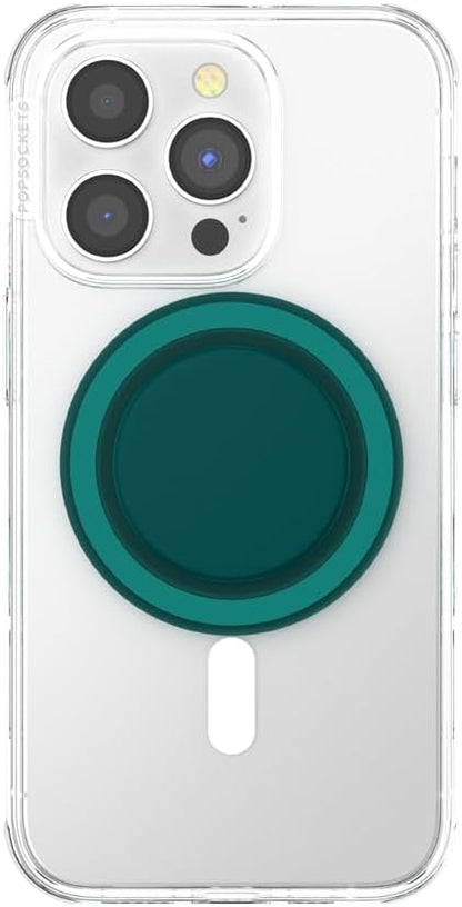 PopSockets Phone Grip for MagSafe with Kickstand, Magnetic Stand, Swappable Top, Secure Hold for iPhone MagSafe Cases, Phone & Tablet Grip - Fresh Pine