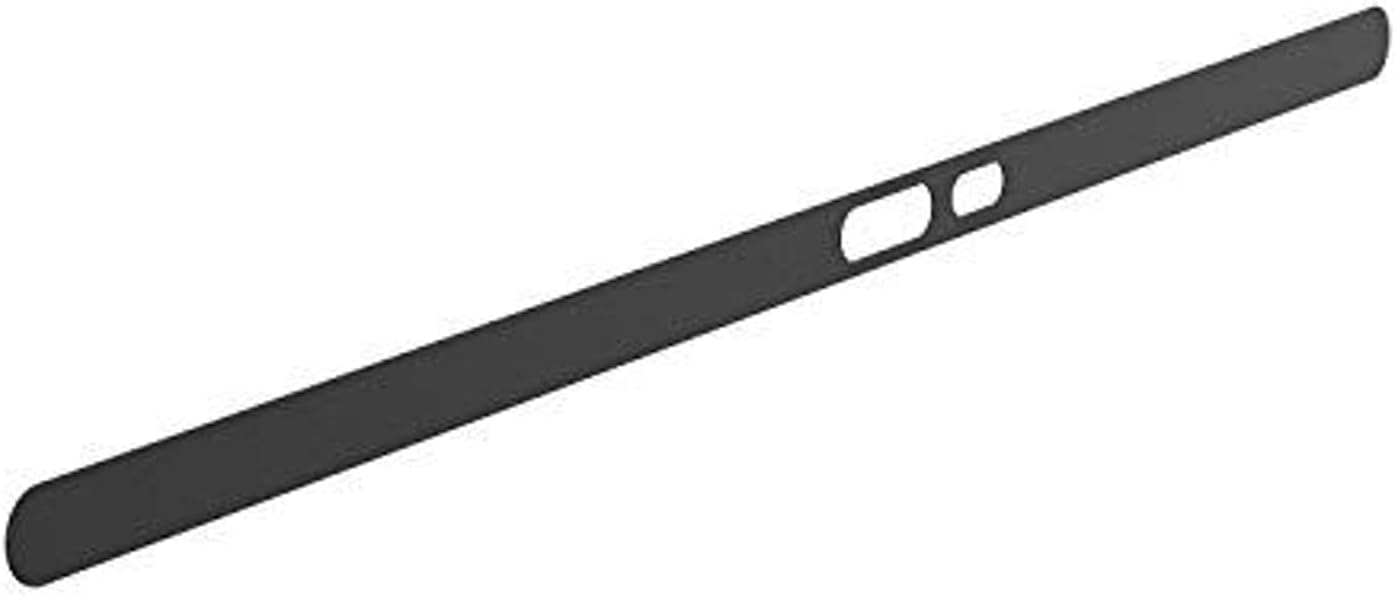 Magnetic Camera Cover for Laptop - Compatible with MacBook Models Before 2020 (No Notch), Black - Ultra-Thin 0.01-Inch Webcam Slider with Ambient Light Sensor Access