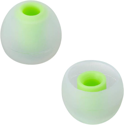 Earbud Tips Soft Silicone Earbuds Replacement Tips Fit for in-Ear Headphones(Inner Hole from 3.8mm - 4.2mm Earphones) 9 Pairs S/M/L