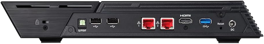 Asustor Flashstor 6 FS6706T - 6 Bay All-SDD NAS Storage, Quad Core 2.0GHz, Dual 2.5GbE Ports, 4GB RAM DDR4, Computer Network Attached Storage with 4 x 4TB NVMe SSD