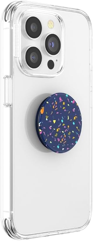 PopSockets Phone Grip with Expanding Kickstand, Adhesive Grip, Popout - Circus Regrind French Navy