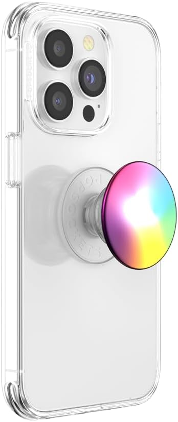 PopSockets Phone Grip with Expanding Kickstand, Adhesive Grip - Alum Frosted Palette