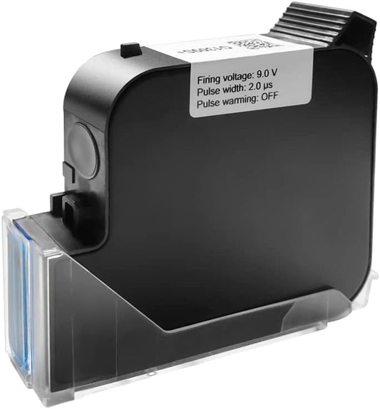 Original Ink Cartridge for TIJ800P Handheld Inkjet Printer 1 inch 45ml Quick-Dry Replacement Waterproof Handheld Printer Ink Cartridge Black