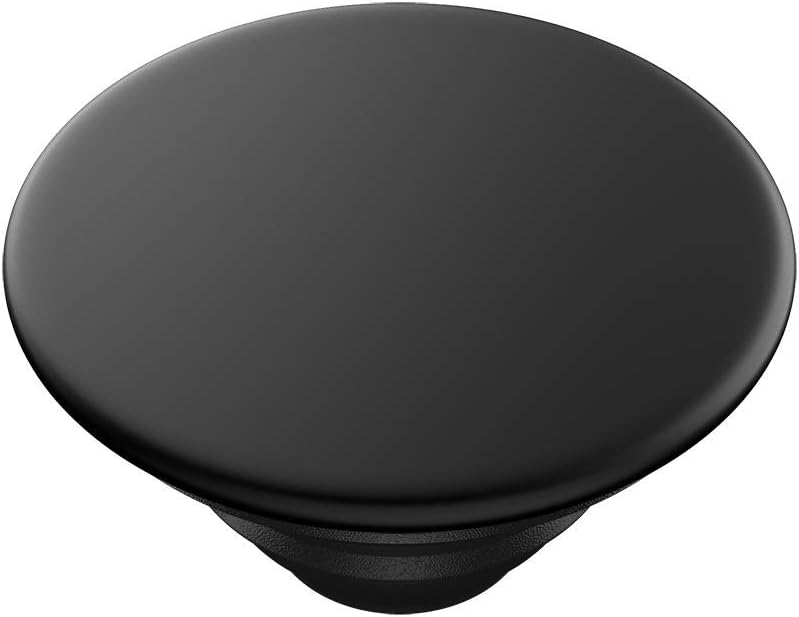 PopSockets Phone Grip with Expanding Kickstand, Adhesive Grip - Aluminum Black