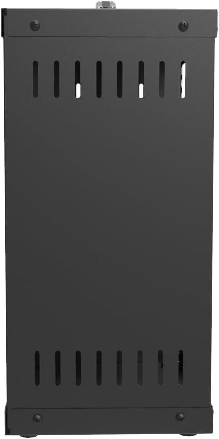 8U Small Network Cabinet-10 inch Server Rack for 10" Server, Network, Audio, and Video Equipments at Home or Office (8U)