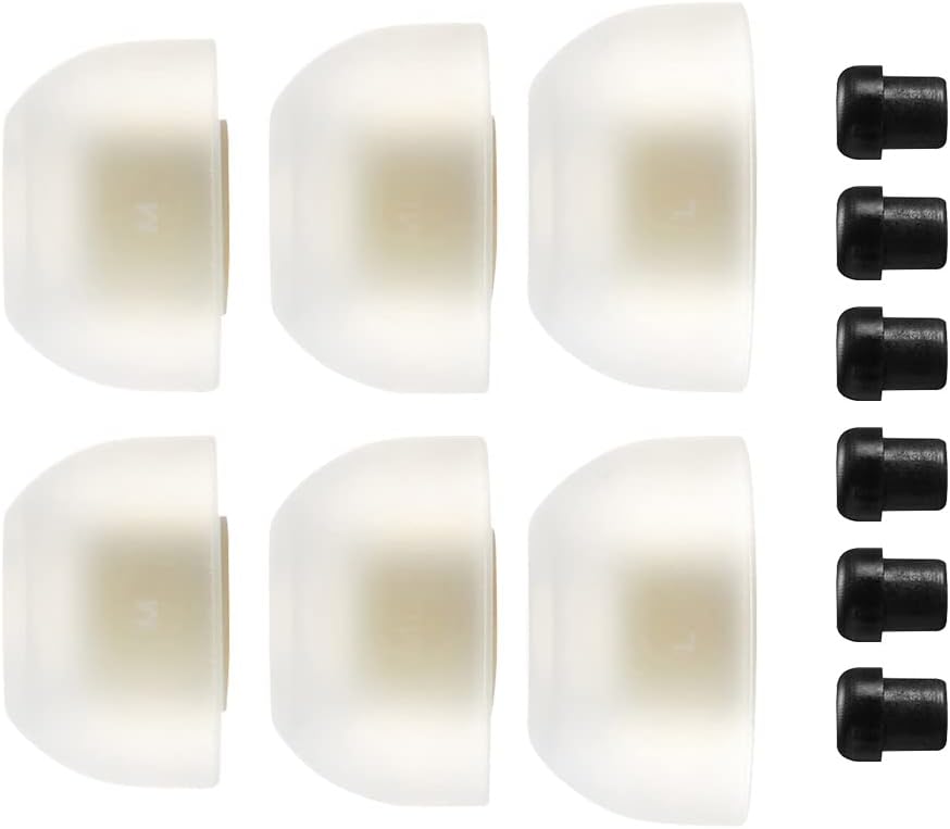 AZLA SednaEarfit MAX Standard (M/ML/L) - Earbud Tips for Wireless Headphones - Noise Canceling Earbuds Replacement Tips - Eartips Compatible with Sony, Samsung, Beats, JLab, Sennheiser, Shure