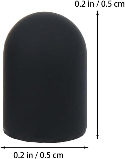 60 Pcs Rubber Tips for Stylus Pens:0.5x0.5x0.5cm Replacement Nibs for Touch Screen Pen Tips Replacement Capacitance High Sensitivity and Precision, No Scratches, Universal Stylus Ends for Touch Scree