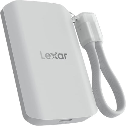 Lexar 1TB ES5 Magnetic External SSD, Up to 2000MB/s, Compatible w/MagSafe, USB-C Smartphones, iPhone 15/16 or Above, PC, Mac, Supports Apple ProRes & Samsung Pro Video, Silver (LES5XXX001T-RNWNU)