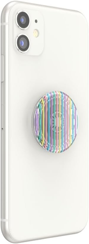 PopSockets Translucent Phone Grip with Expanding Kickstand, PopSockets for Phone, Adhesive Grip, Translucent PopGrip - Translucent Colorblock