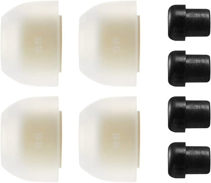 AZLA SednaEarfit MAX Standard (SS) - Earbud Tips for Wireless Headphones - Noise Canceling Earbuds Replacement Tips - Eartips Compatible with Sony, Samsung, Beats, JLab, Sennheiser, Shure